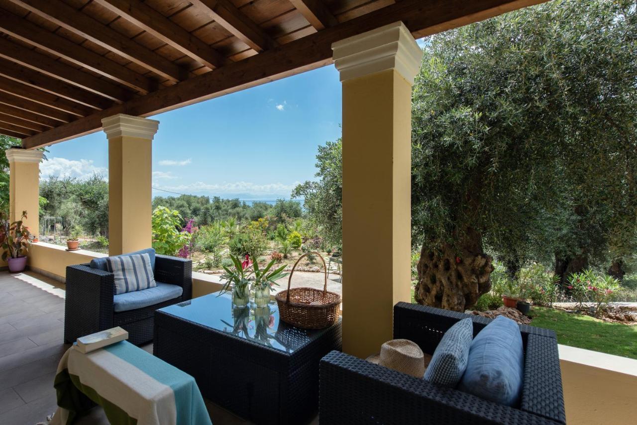 Terra Rossa By Konnect, Views To Ionian Sea Spartylas Exterior foto