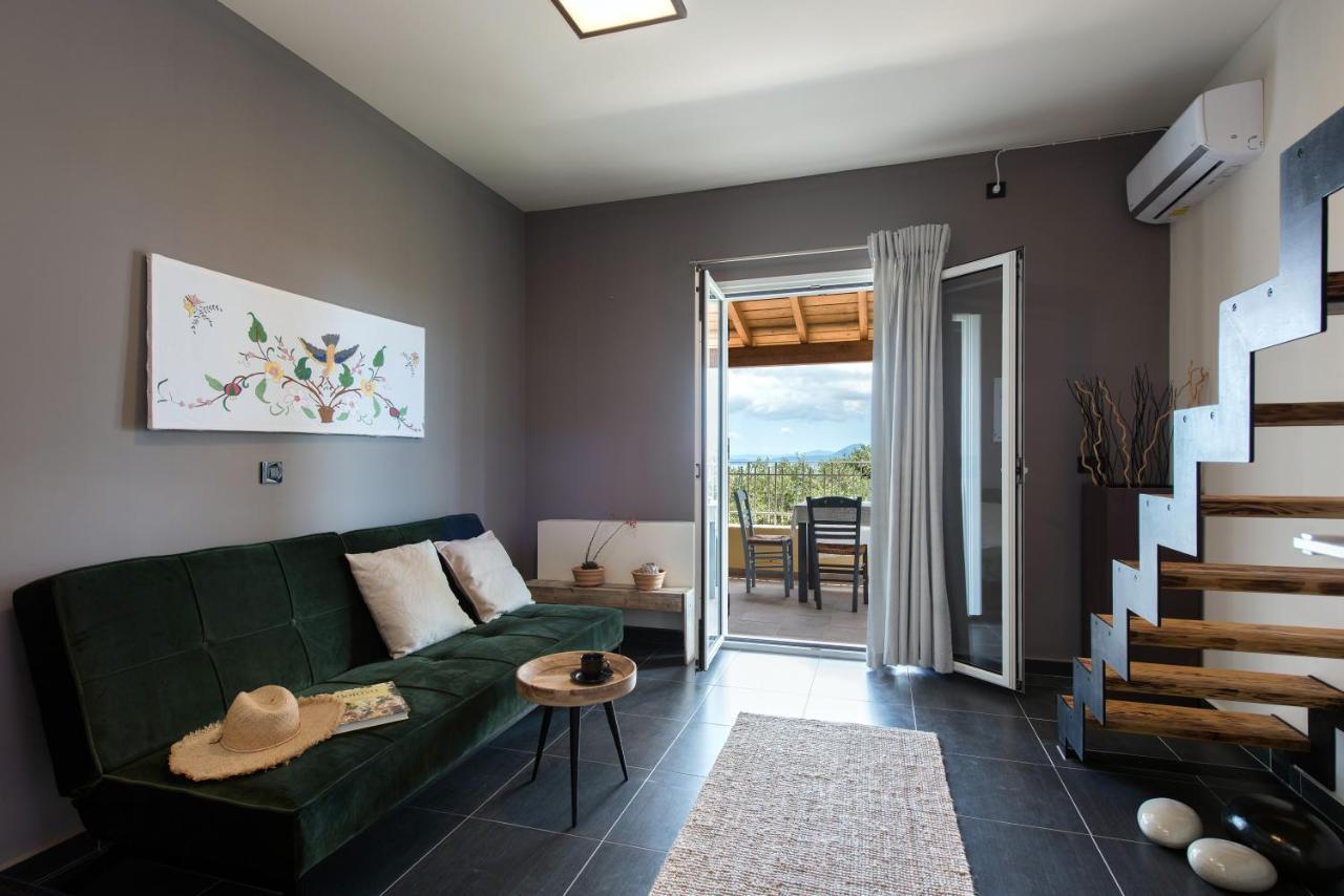 Terra Rossa By Konnect, Views To Ionian Sea Spartylas Exterior foto