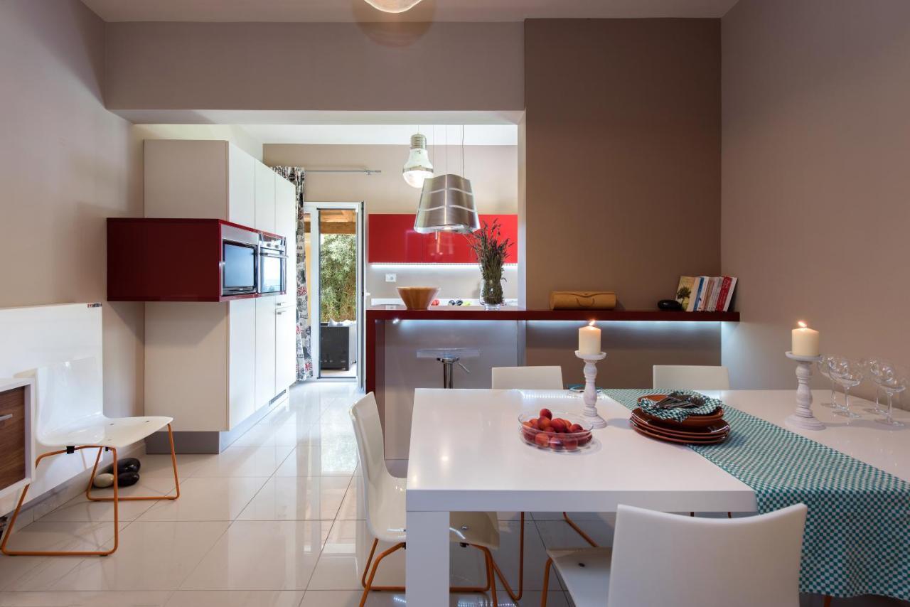Terra Rossa By Konnect, Views To Ionian Sea Spartylas Exterior foto